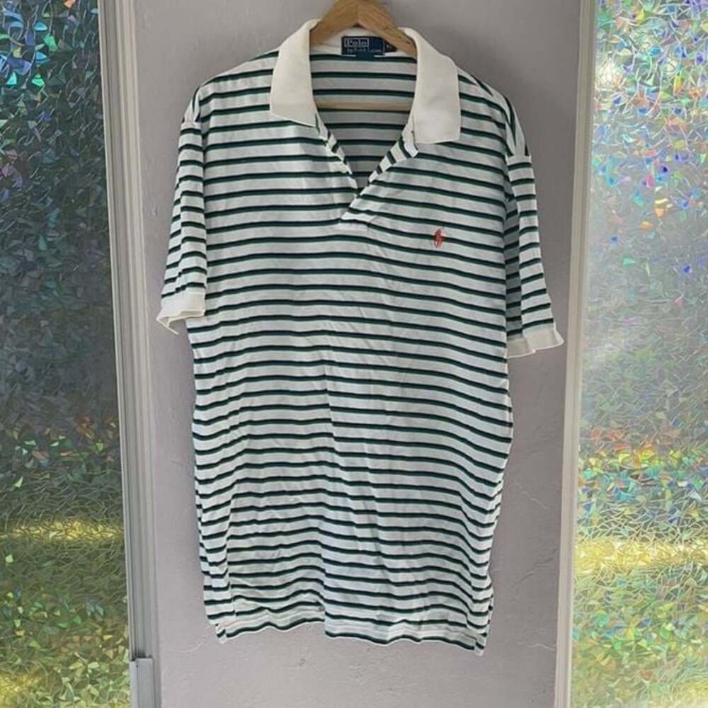 Polo Ralph Lauren Striped Short Sleeve Polo Shirt Mens xl